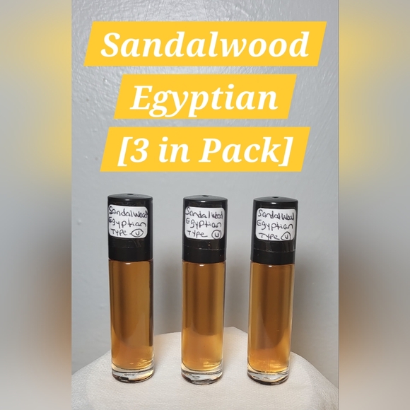 Sandalwood Egyptian (U) Type - 1/3 oz. Scented Body Oil (3pk) - Picture 1 of 4